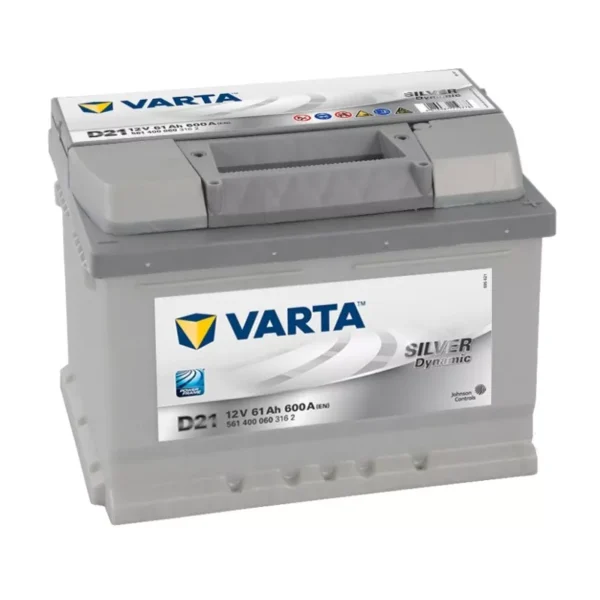 BATTERIE VARTA SILVER DYNAMIC D21 12V 61AH 600A